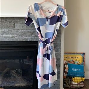 Geometric Professional Dress